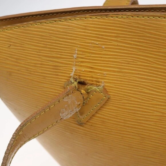 LOUIS VUITTON Epi Saint Jacques Hand Bag Yellow - Picture 7 of 16
